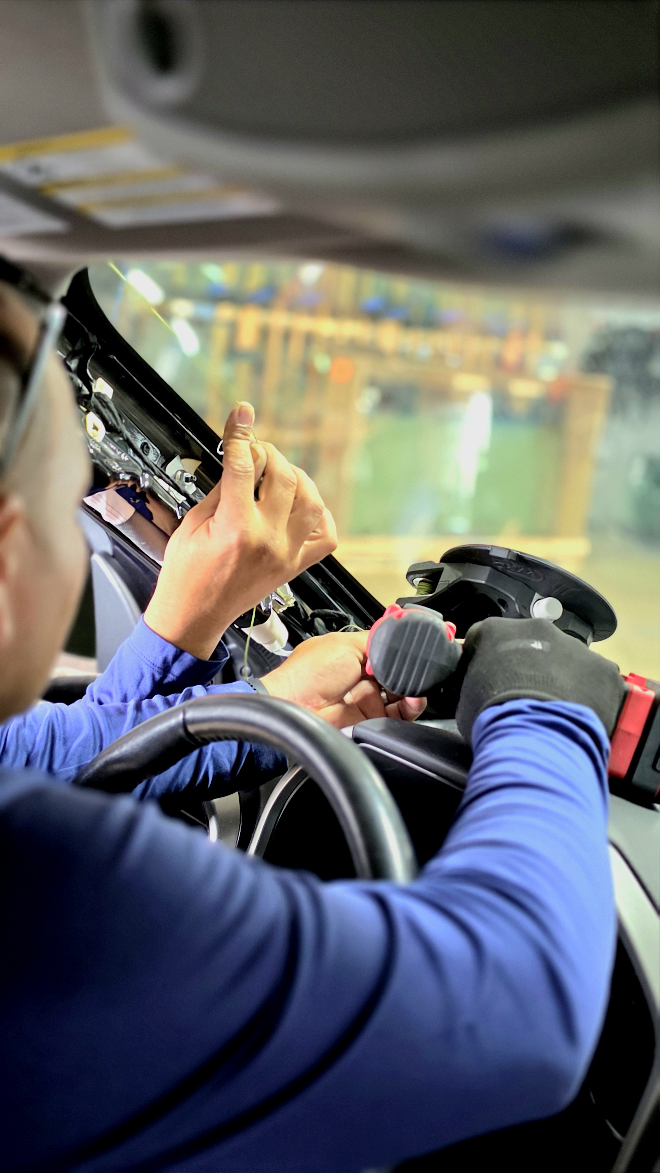 Rear window replacement